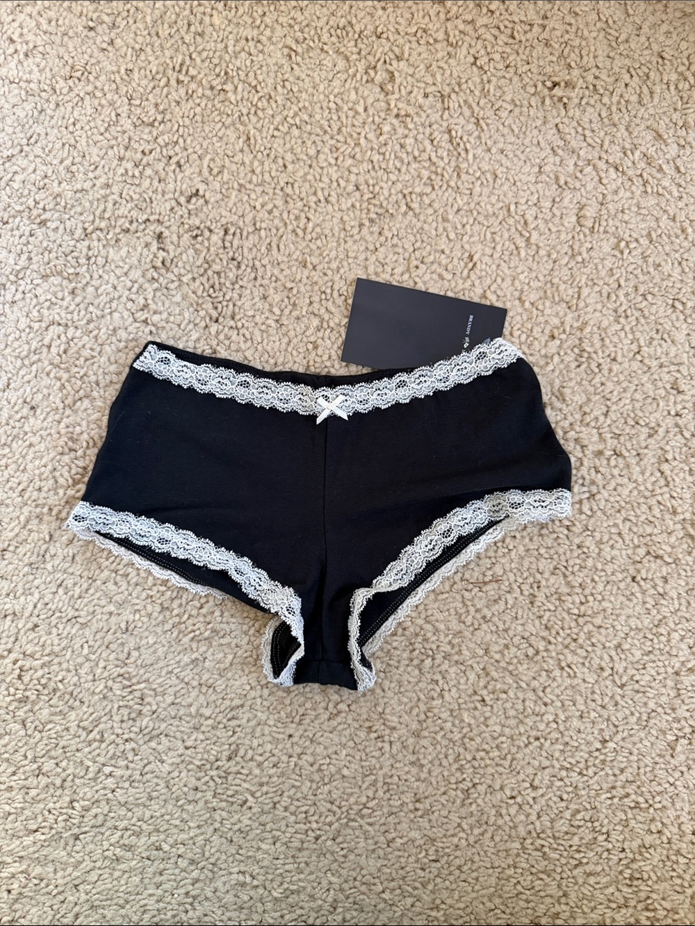 Brandy melville Black Lace-Trim Women’s underwear